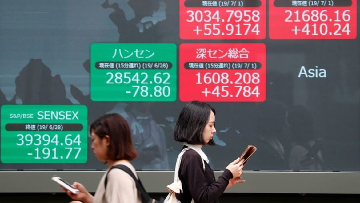 Asia shares drift lower ahead of inflation feast