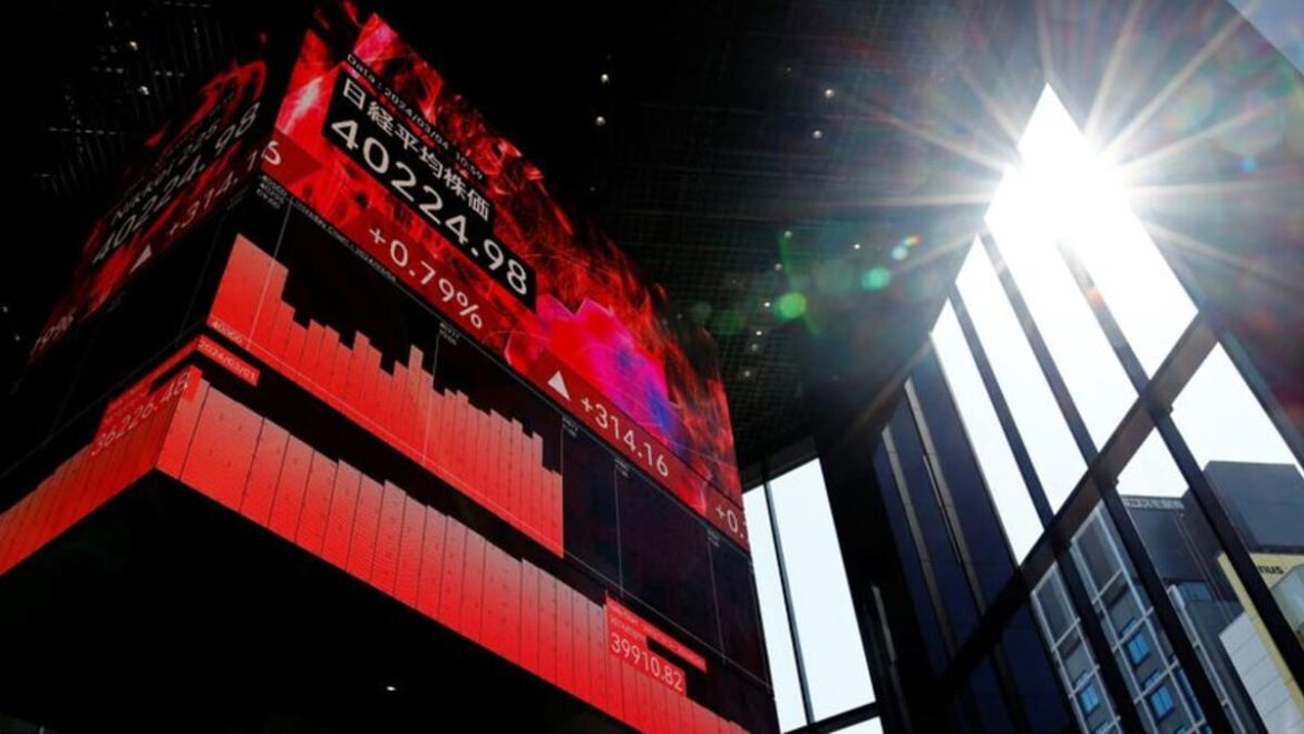 Japan’s Nikkei posts biggest point gain on record for fiscal year