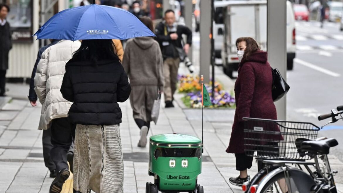 Uber Eats starts robot deliveries in Tokyo