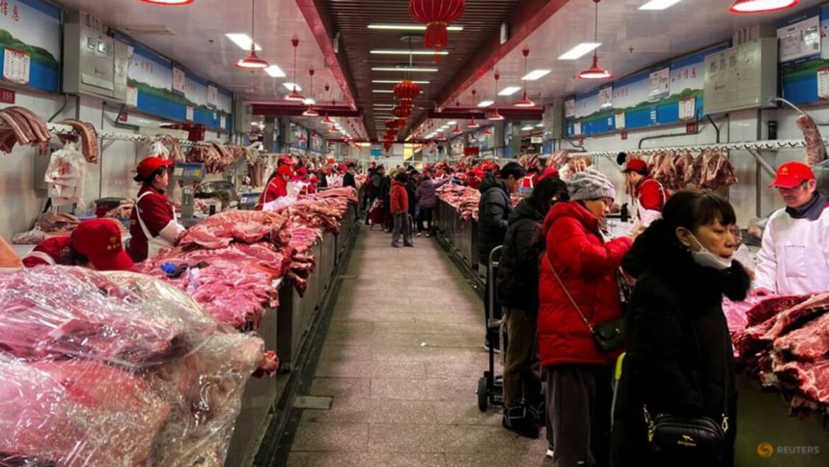 China’s consumer prices swing up on seasonal Chinese New Year gains