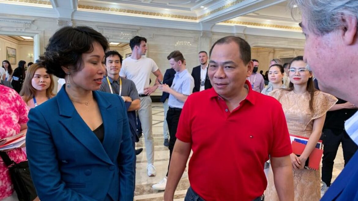 Founder of EV maker VinFast launches global charging stations firm