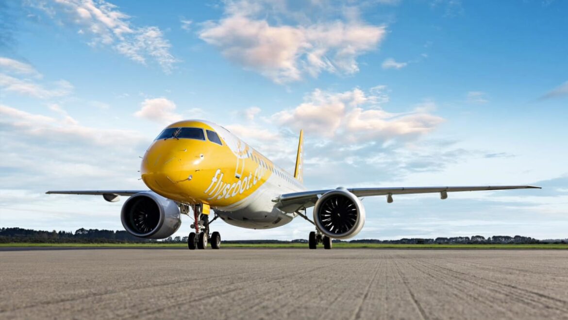 Singapore budget airline Scoot receives first Embraer E190-E2 aircraft