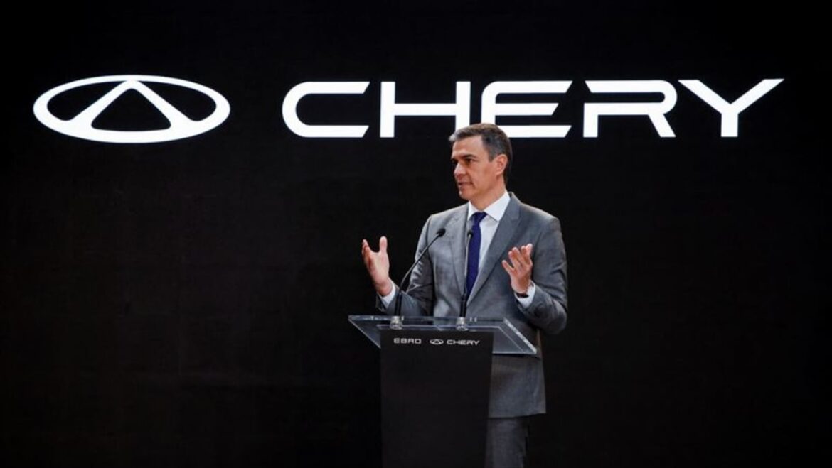 Chinese carmaker Chery says Spanish plant to be among main export facilities worldwide