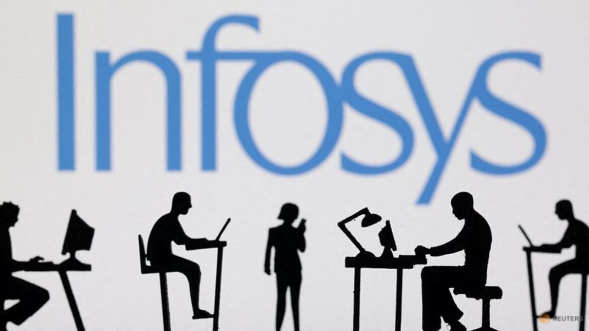 India’s Infosys falls as annual revenue outlook disappoints