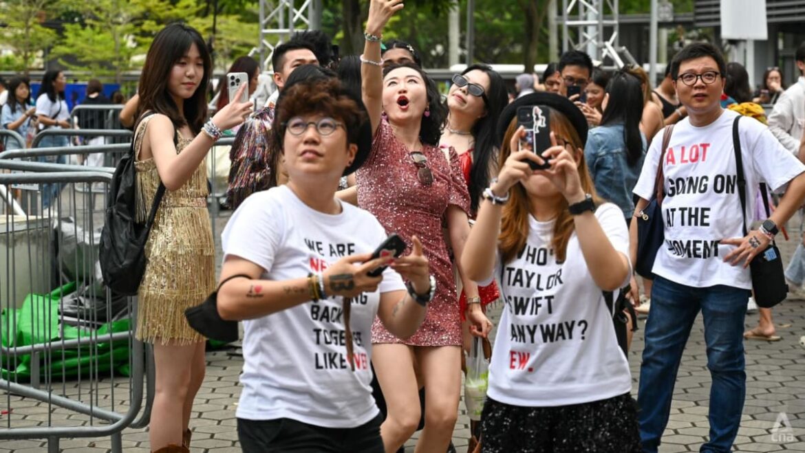 Singapore’s economy boosted by Taylor Swift, Coldplay shows; over half of concertgoers ‘likely’ from overseas