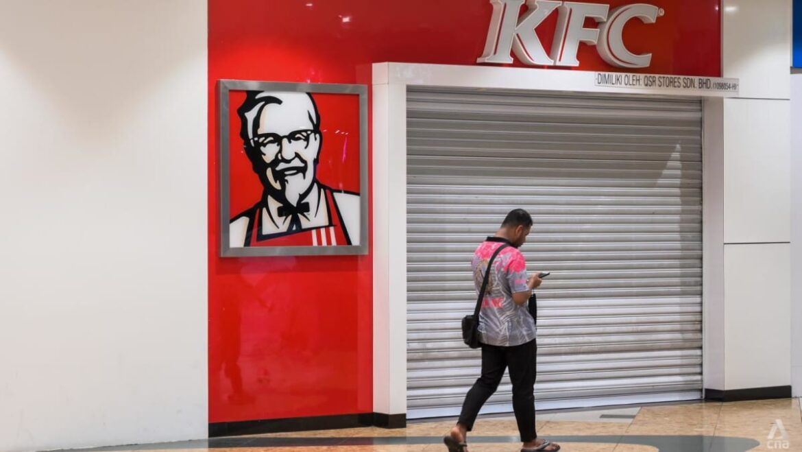 Malaysia’s KFC closes over 100 outlets amid boycotts linked to Gaza conflict