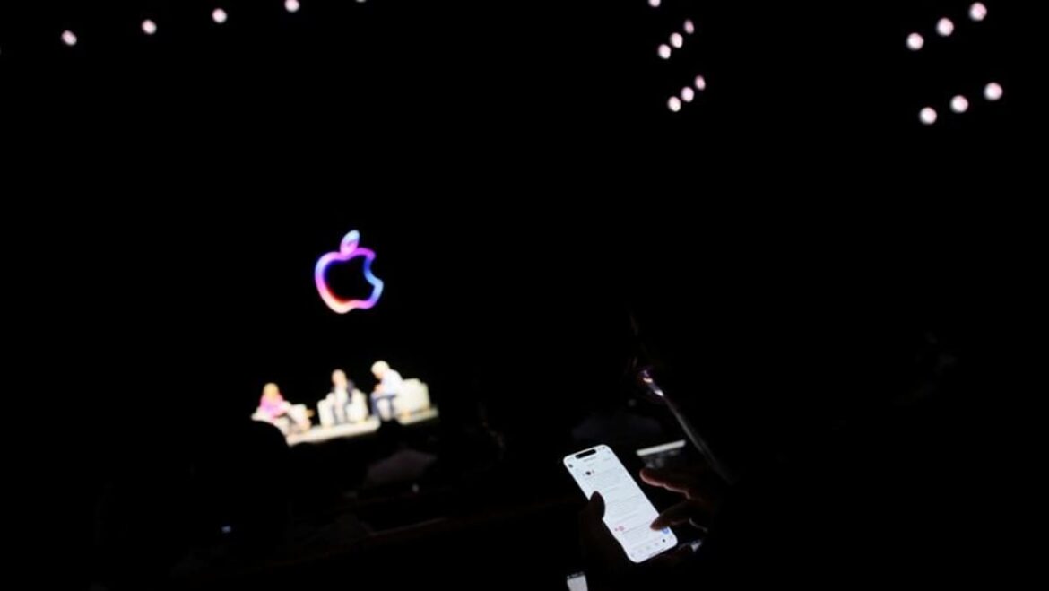 Apple hits record as AI features promise boost in iPhone sales