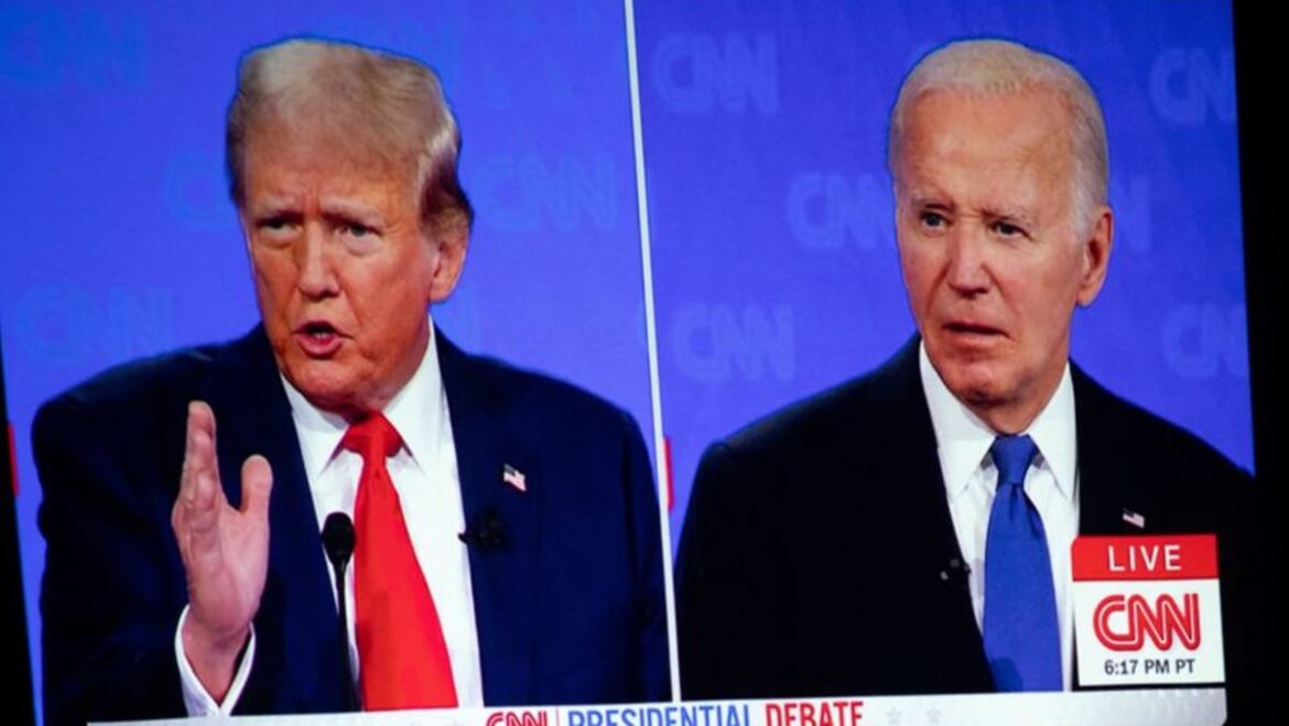 Trump Media shares climb after Biden’s faltering show in first presidential debate